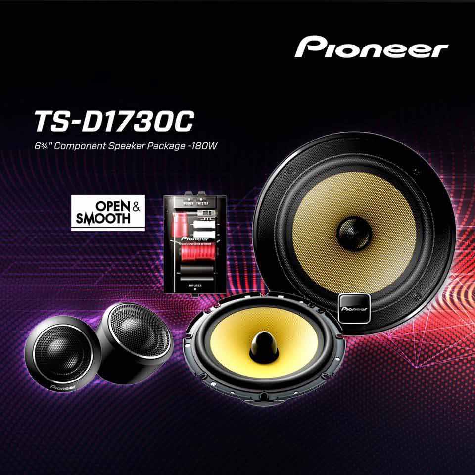 Đánh giá Loa Pioneer TS-D1730C