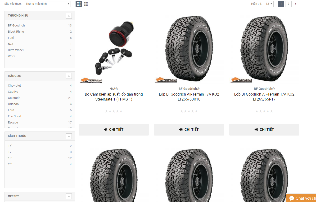 Hướng dẫn tìm kiếm thông tin trên Website - Nova4x4