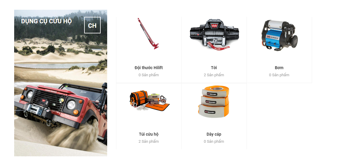 Hướng dẫn tìm kiếm thông tin trên Website - Nova4x4