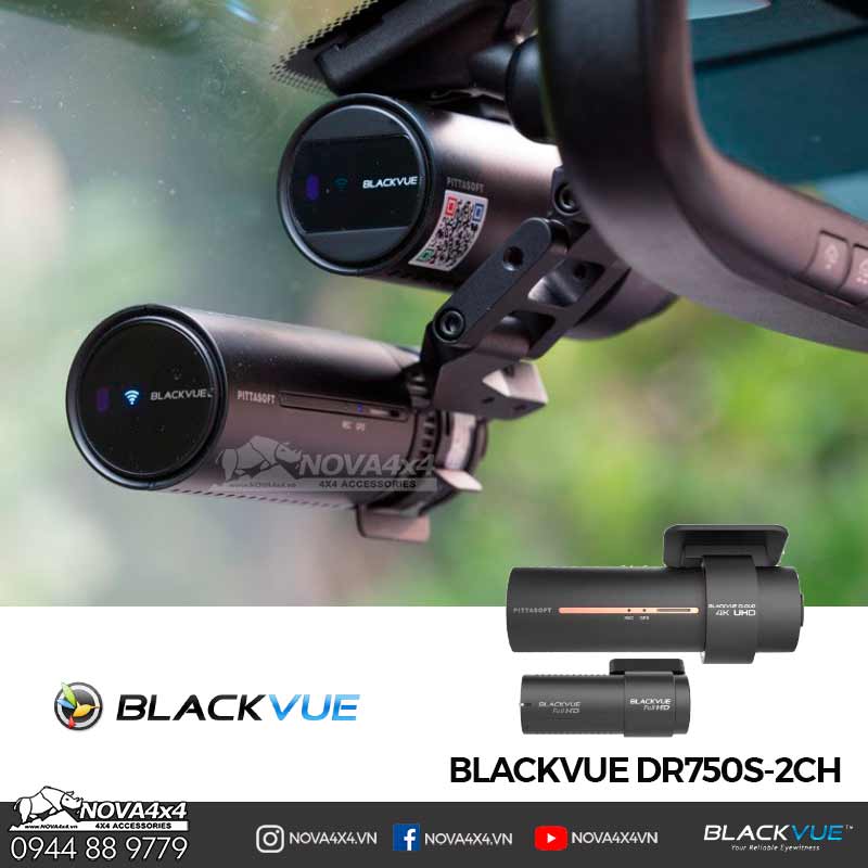 Camera hành trình 2 kênh Blackvue DR750X 2CH PLUS - Nova4x4