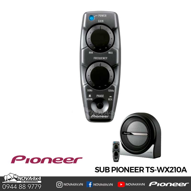 loa-sub-dien-Pioneer-TS-WX210A-remote