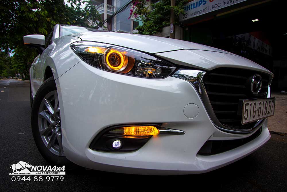 Độ Bi Xenon - Giải pháp tăng sáng Mazda 3 hiệu quả nhất hiện nay