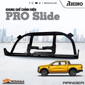 Khung ghế chỉnh điện Rhino Pro Slide