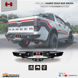Cản sau Hamer xe Ranger