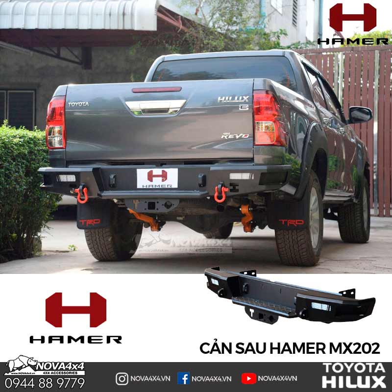 cản sau Hilux