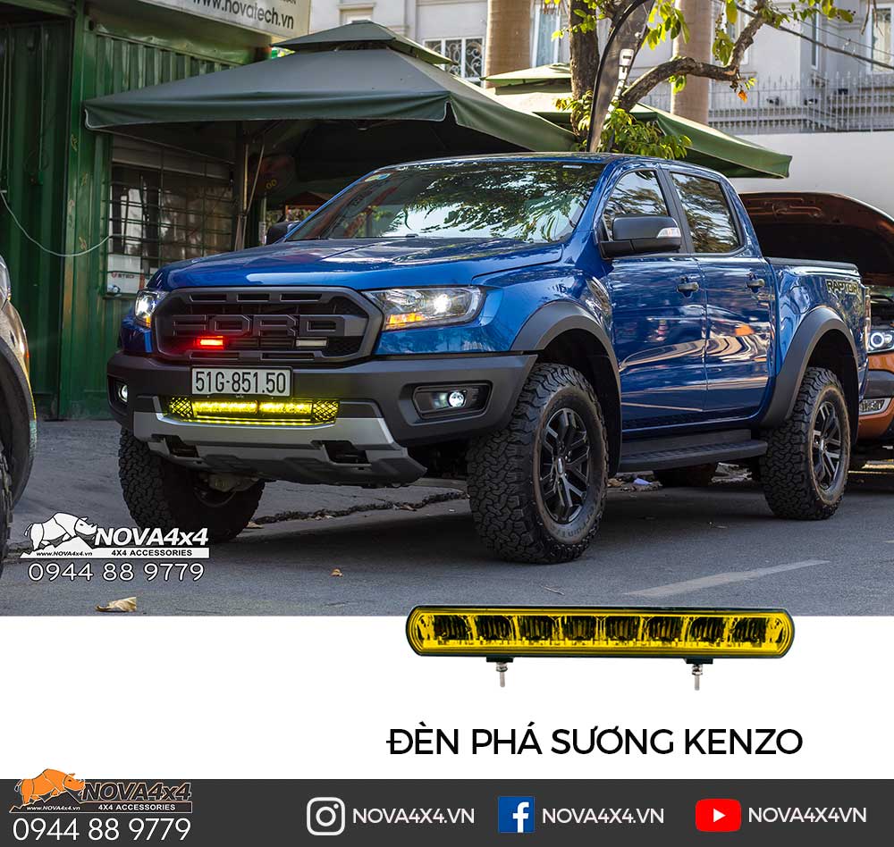 Đèn phá sương Kenzo Amber