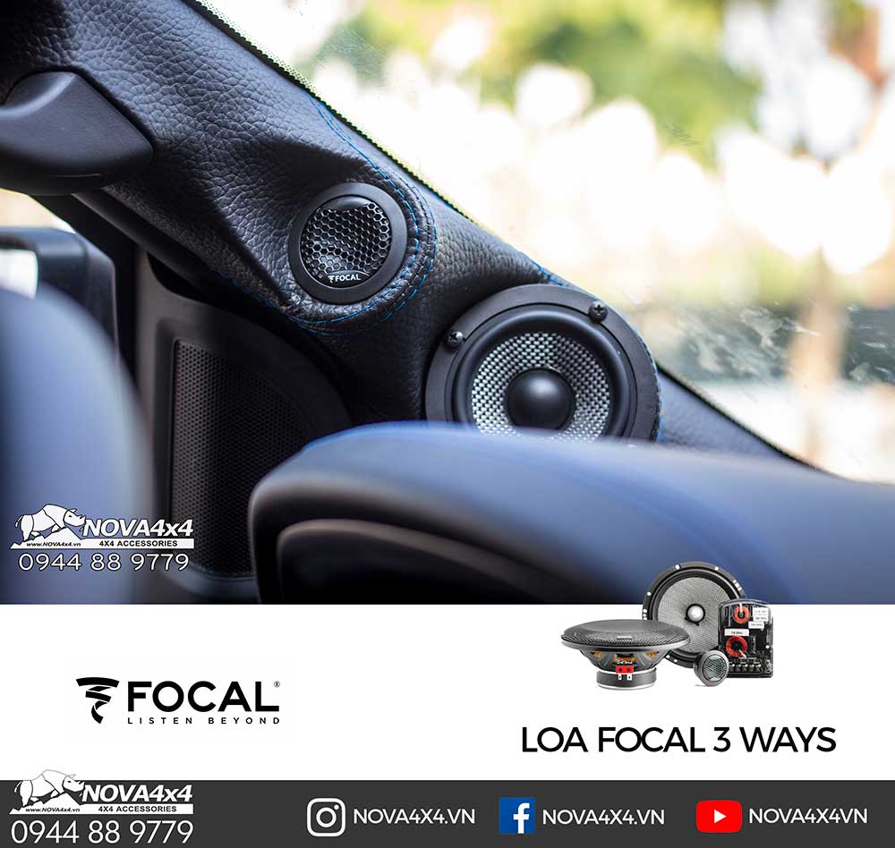 Loa Focal 3 ways từ Pháp