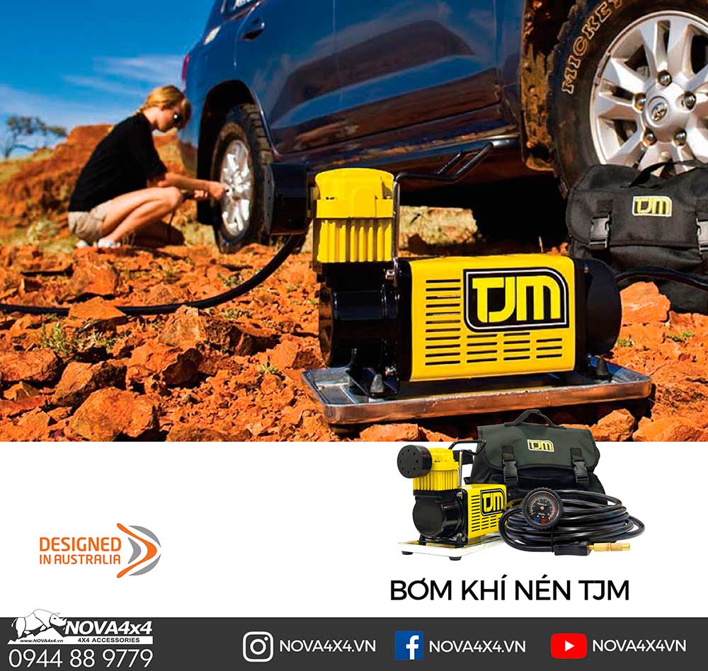 Máy bơm khí nén TJM linh động, bảo hành 5 năm
