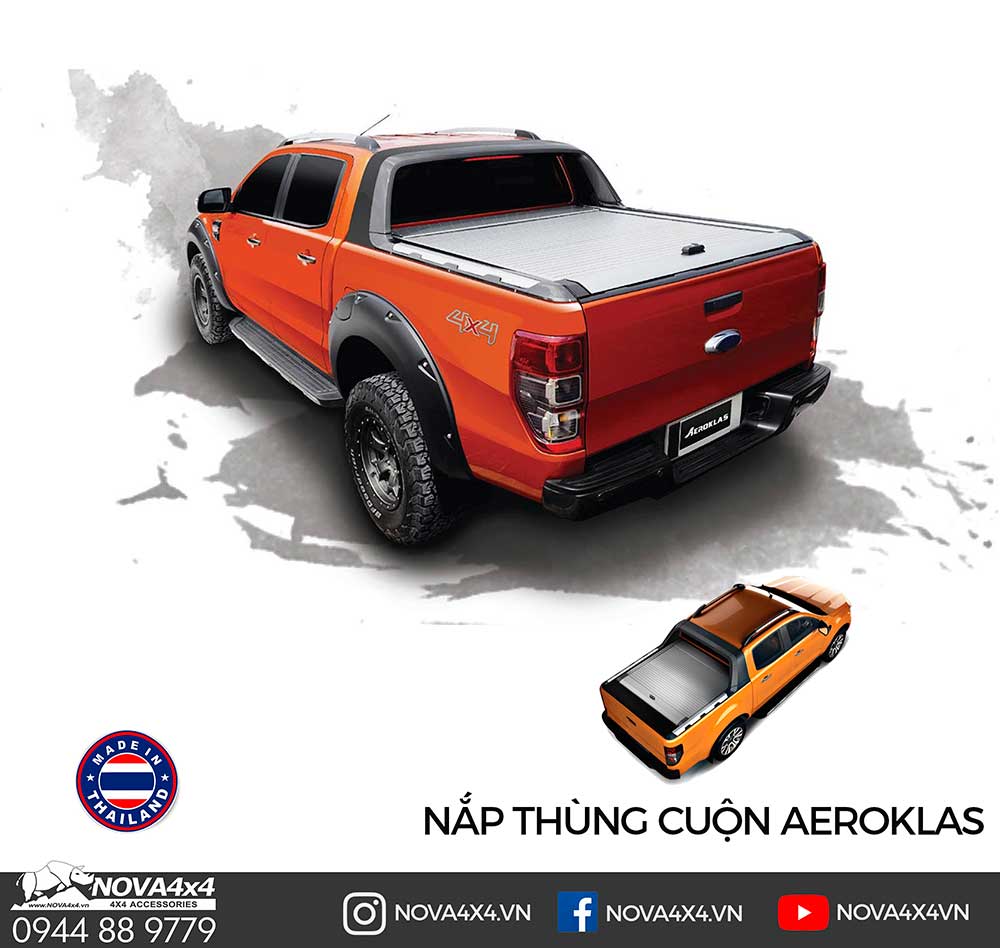Nắp thùng cuộn Aeroklas tới từ Thái Lan