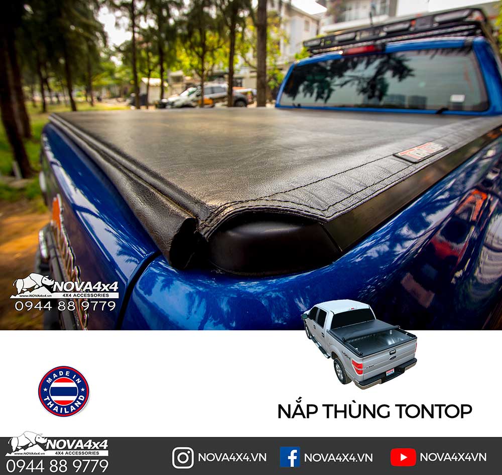 Nắp thùng cuộn mềm Tontop, đa năng và thời trang