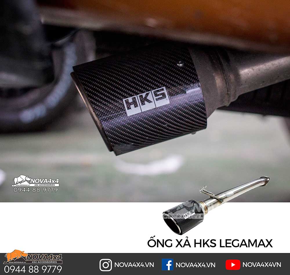 Ống xả HKS công nghệ Nhật Bản