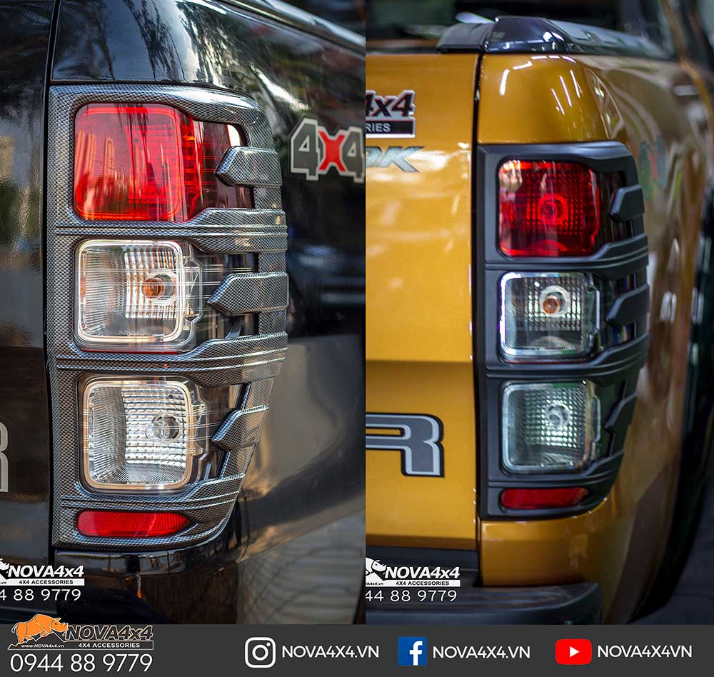 Ốp đèn hậu Ford Ranger
