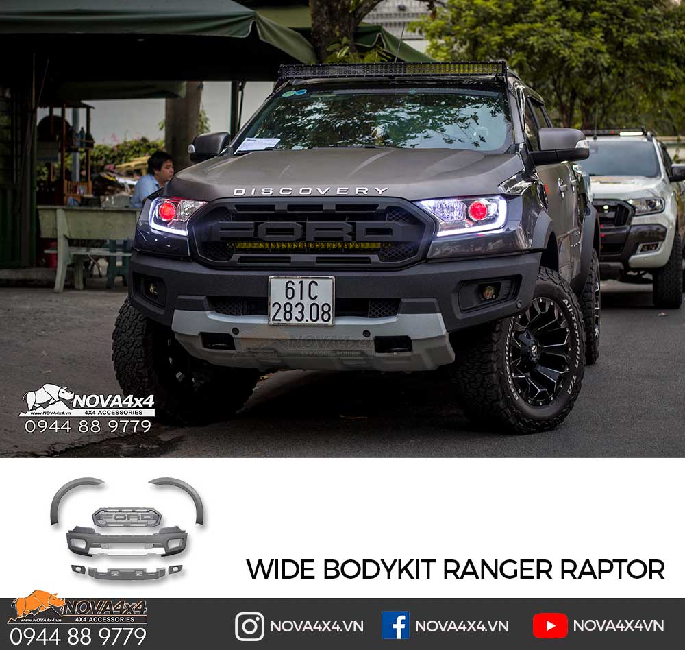 Mẫu Wide Bodykit cực độc, giống Raptor thật tới 99%