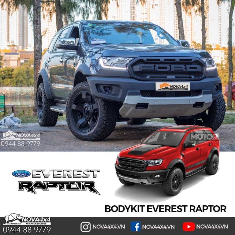 Bodykit Everest Raptor 2019 - Nâng đời Everest Raptor giống đến 90%