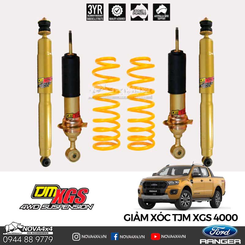 Phu C Tjm Xgs Cho Ford Ranger Px Bi Turbo