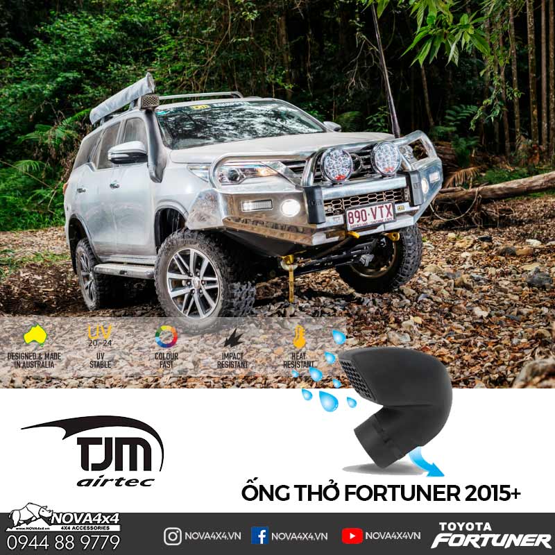 ống thở toyota fortuner