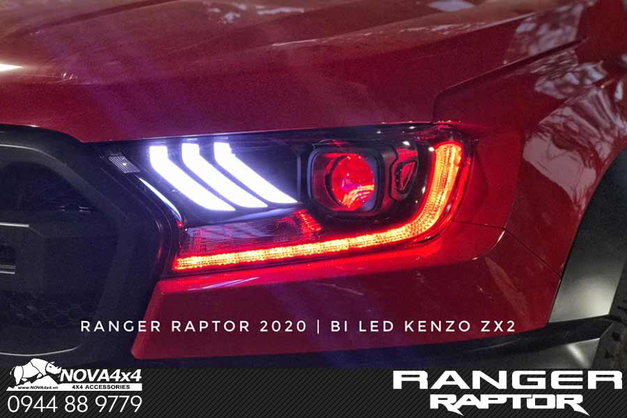 Raptor 2020 độ đèn