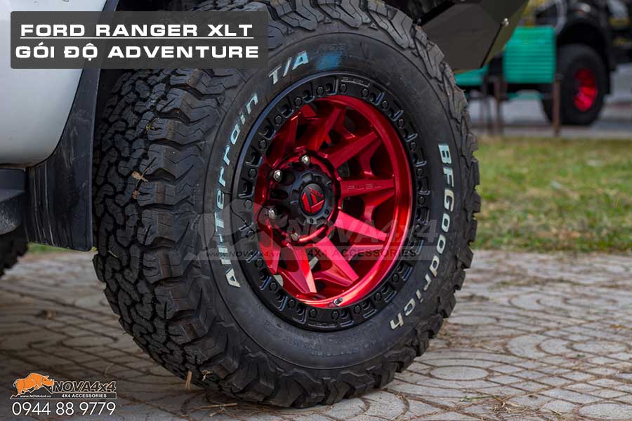 Độ mâm lốp Ranger XLT