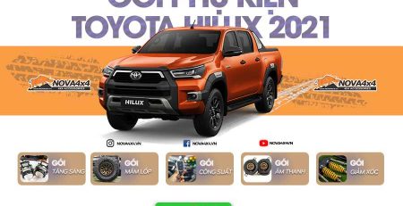 Phụ kiện Toyota Hilux 2021
