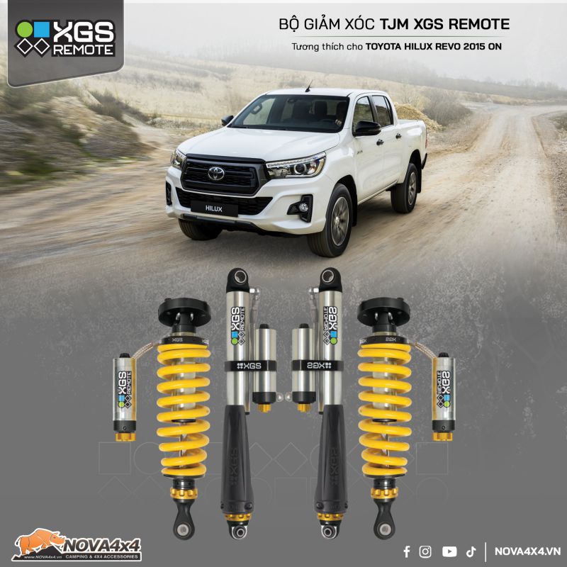 giảm xóc Toyota Hilux