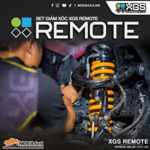 giảm xóc TJM XGS Remote cho xe Toyota Hilux