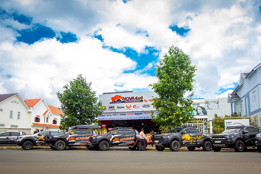 Toàn cảnh Workshop Nova4x4 Cần Thơ