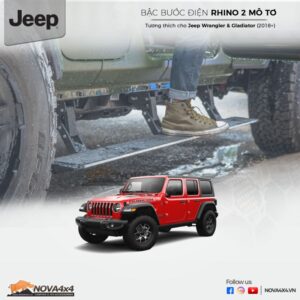 bậc bước điện xe Jeep