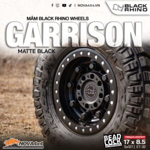 Mâm Black Rhino Garrison Beadlock Jeep