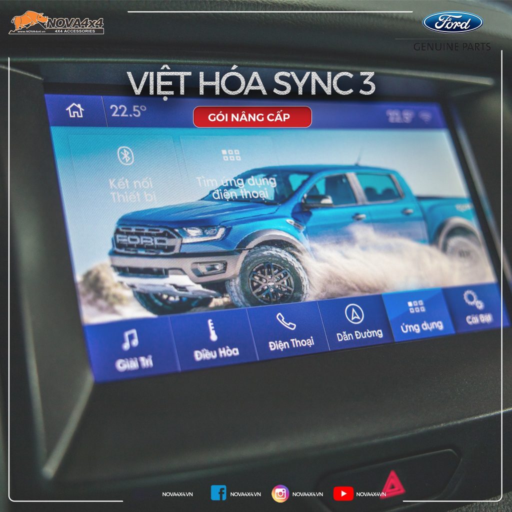 Việt hóa màn hình Sync3