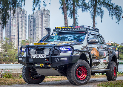 Mẫu độ Ford Ranger đẹp tại Nova4x4