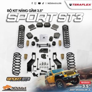 kit nâng gầm TeraFlex Sport ST3 cho Jeep Wrangler