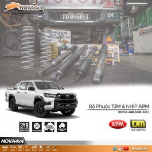 Set giảm xóc êm ái cho Toyota Hilux