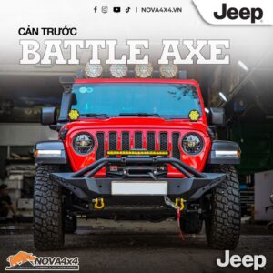 Cản trước Battle Axe cho Jeep Wrangler