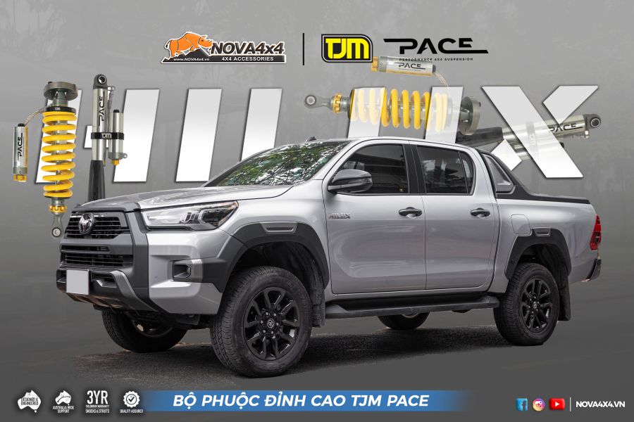 Tjm Pace - Dòng Phuộc Độ Đỉnh Cao Cho Toyota Hilux 2021