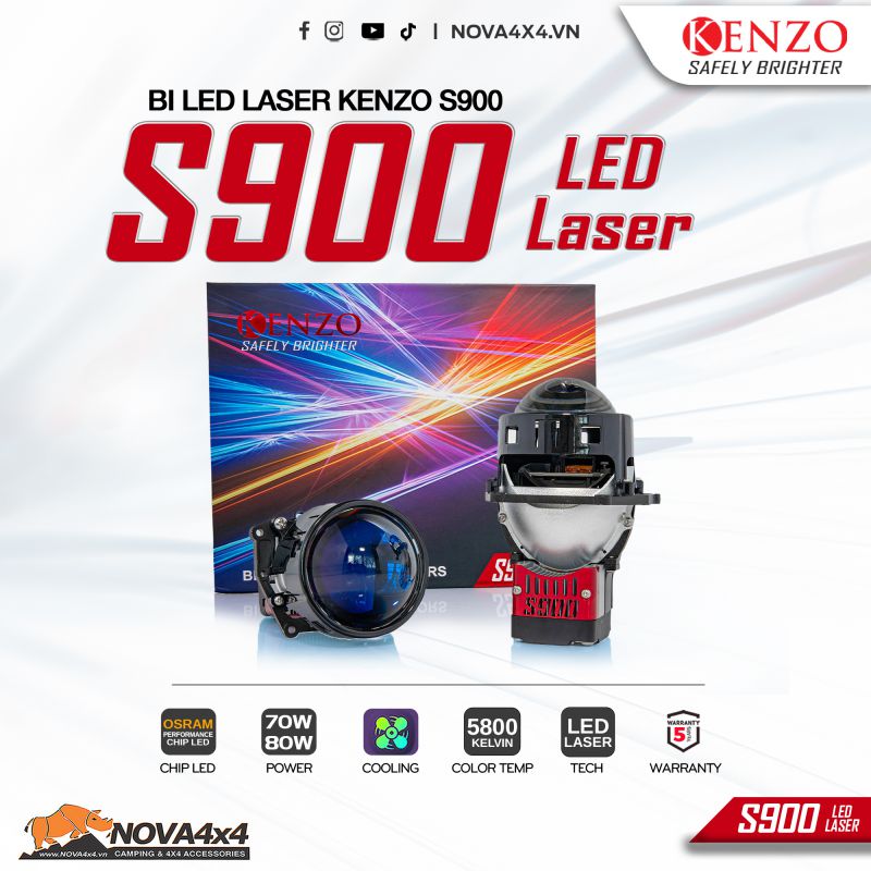 Bi-LED-Kenzo-s900-laser