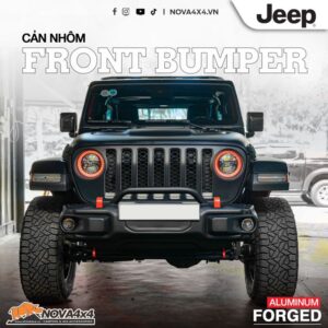 cản nhôm Forged Aluminum cho Jeep Wrangler và Gladiator