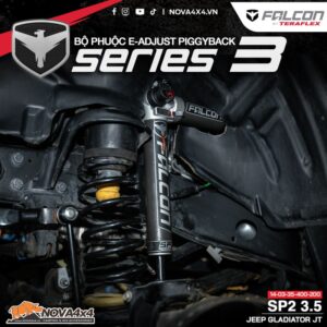 giảm xóc chỉnh điện Falcon SP2 3.5 cho Jeep Gladiator