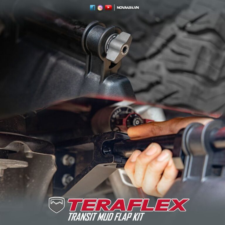 Teraflex 4808600 Jl: Transit Mud Flap Kit Install TeraFlex
