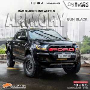 Mâm Black Rhino Armory 18 inch Ford Ranger