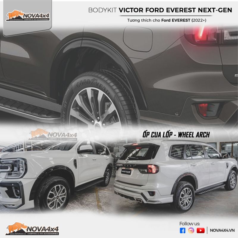 Ốp của Victor cho Ford Everest