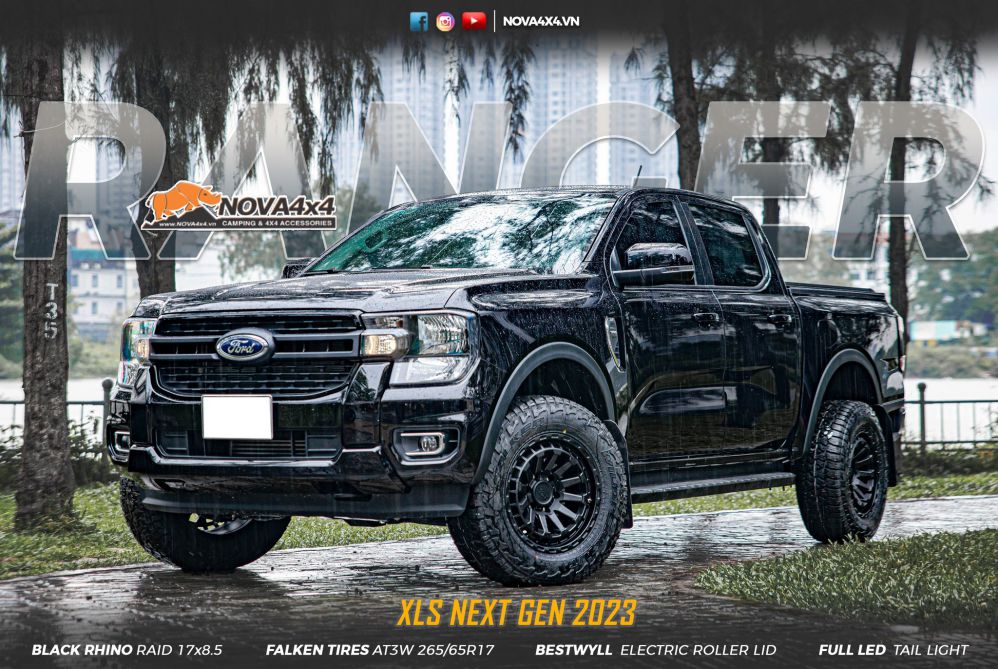 Nâng Cấp Phụ Kiện Thế Hệ Mới Ford Ranger Xls 2023