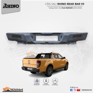 cản sau Rhino V3 cho Ford Ranger