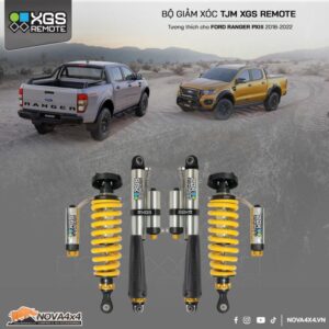 Giảm xóc TJM Remote cho Ranger Bi Turbo