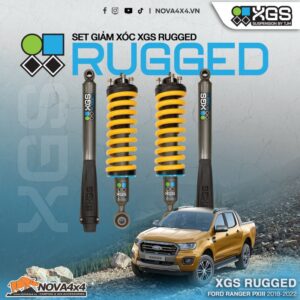 giảm xóc XGS Rugged cho xe Ford Ranger