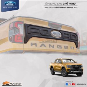 Ốp bửng sau Ranger 2023