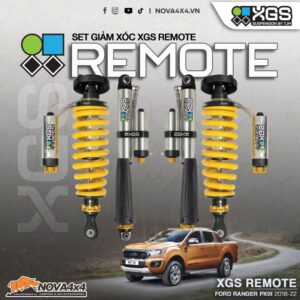 giảm xóc TJM XGS Remote cho xe Ford Ranger Bi Turbo