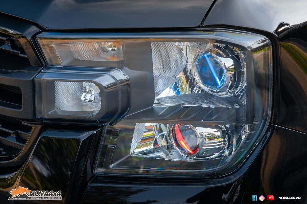 Độ đèn Ford Ranger và các giải pháp tăng sáng  Nova4x4