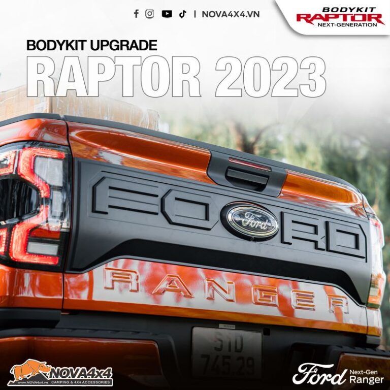 Bộ Bodykit Ford Ranger lên đời Raptor Next Gen 2023