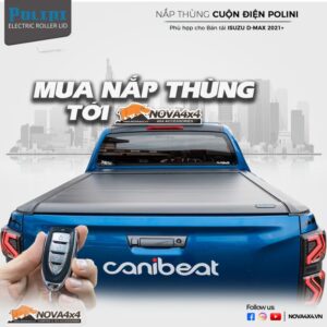 nắp thùng Isuzu DMax