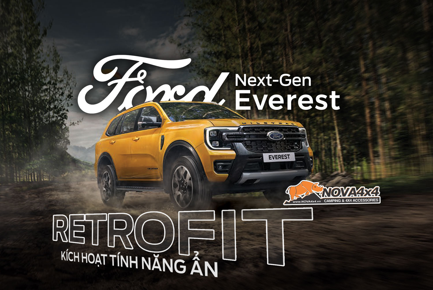 Retrofit Ford Everest 2023